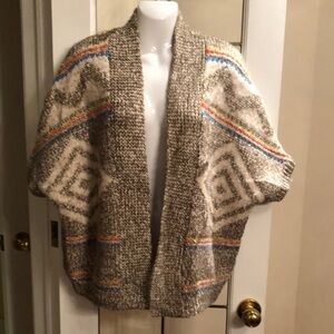 Cozy Multicolor Knit Cardigan